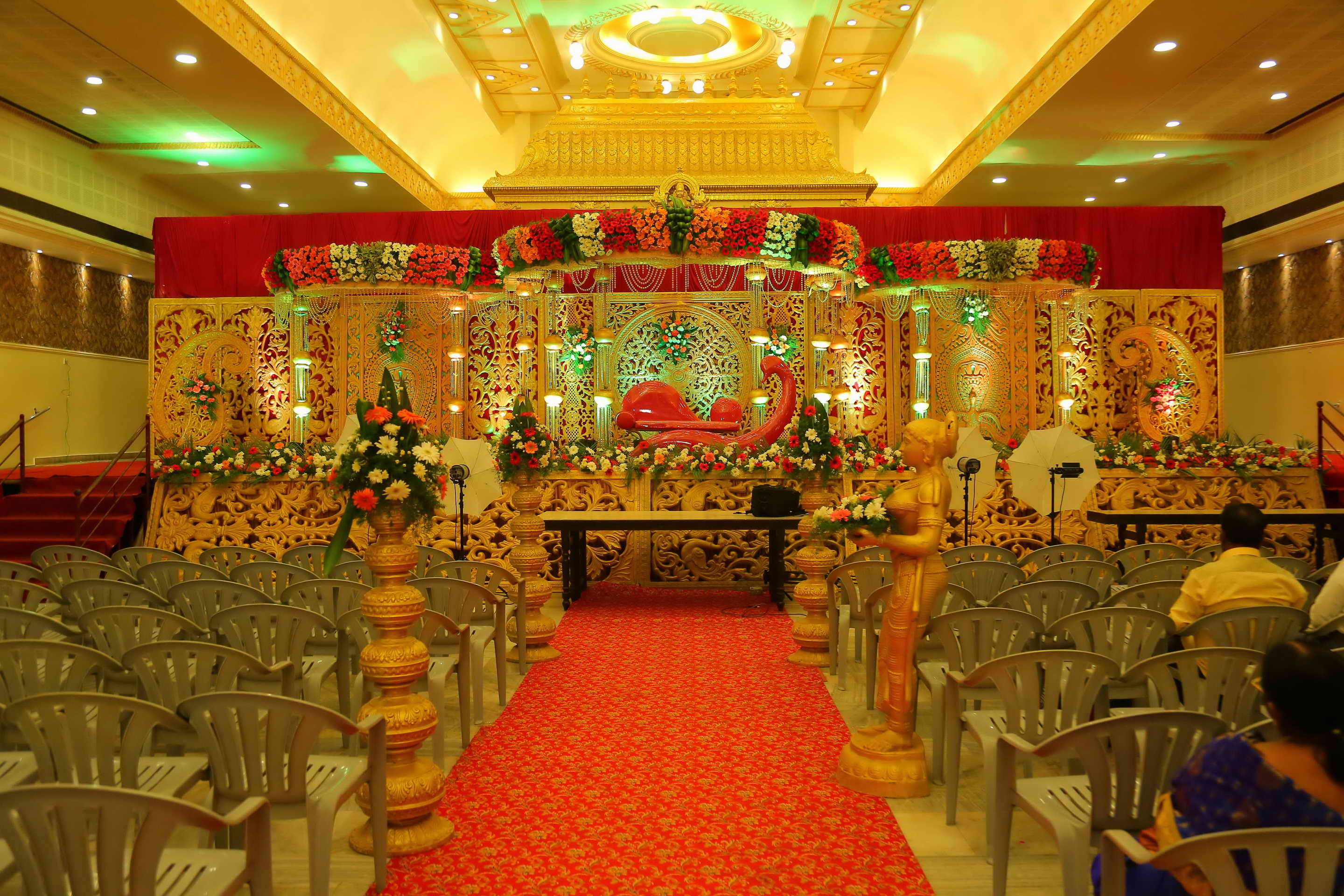 Wedding decorations jayaram thirumana nilayam